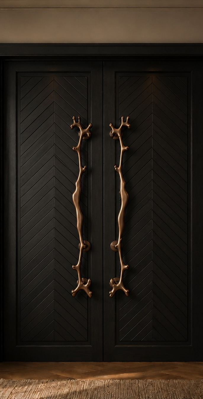 Deer Antler Branch Pull Handle