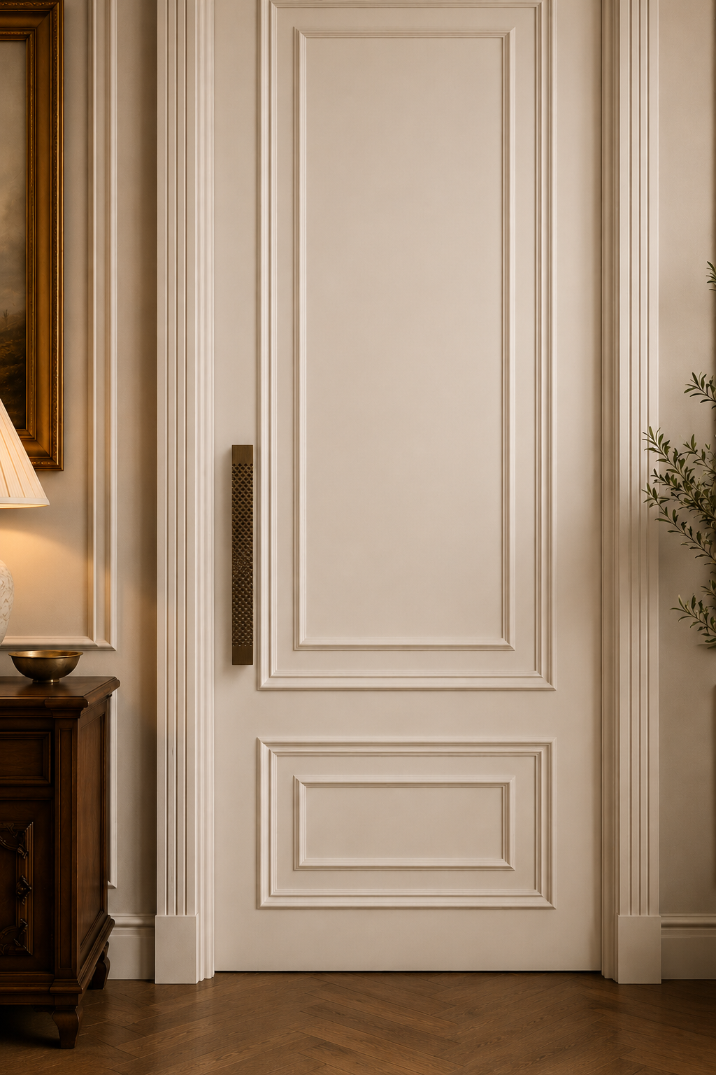 Diamond Mesh Flush Pull Handle