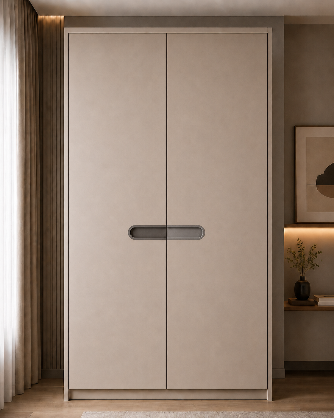 Capsule Flush Conceal Cabinet Handle
