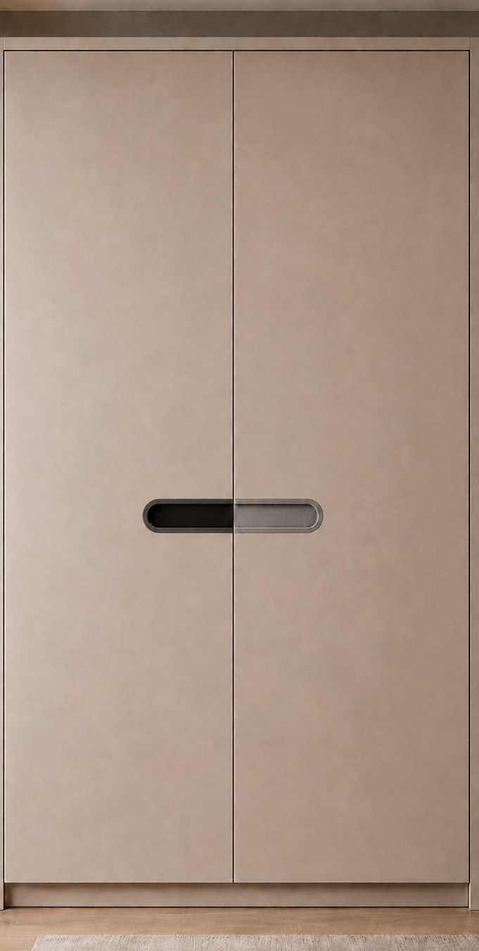 Capsule Flush Conceal Cabinet Handle