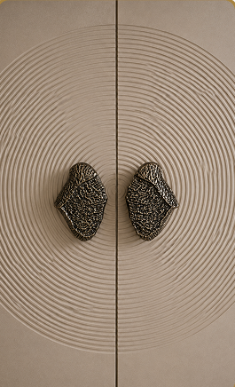 Coral Stone Antique Pull Handle