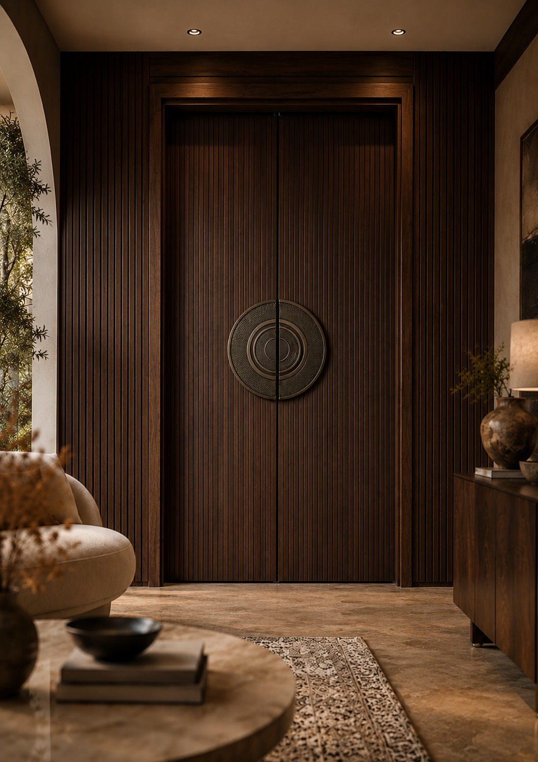 Concentric Hatch Pull Handle